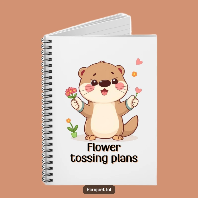 Funny Otter Gardener Notebook: Playful Notes, A Great Funny Gift for Garden Ideas